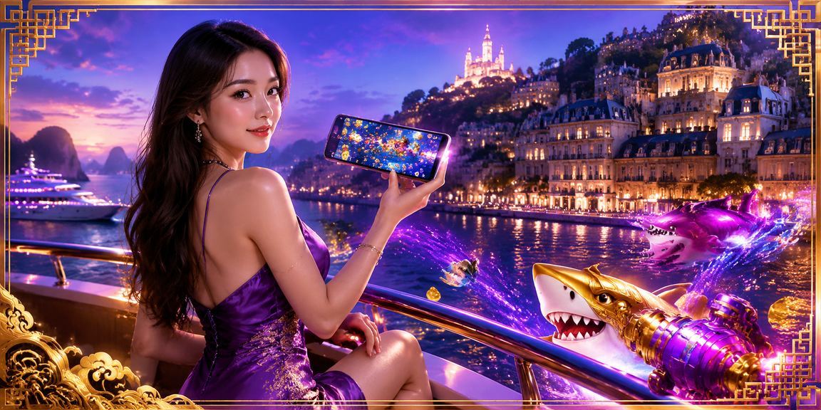 Trò chơi câu cá và cá cược tại Đà Lạt với ánh đèn neon nổi bật
